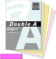 Double A A4 80 gr 25 Yaprak Pastel Fotokopi Kağıdı