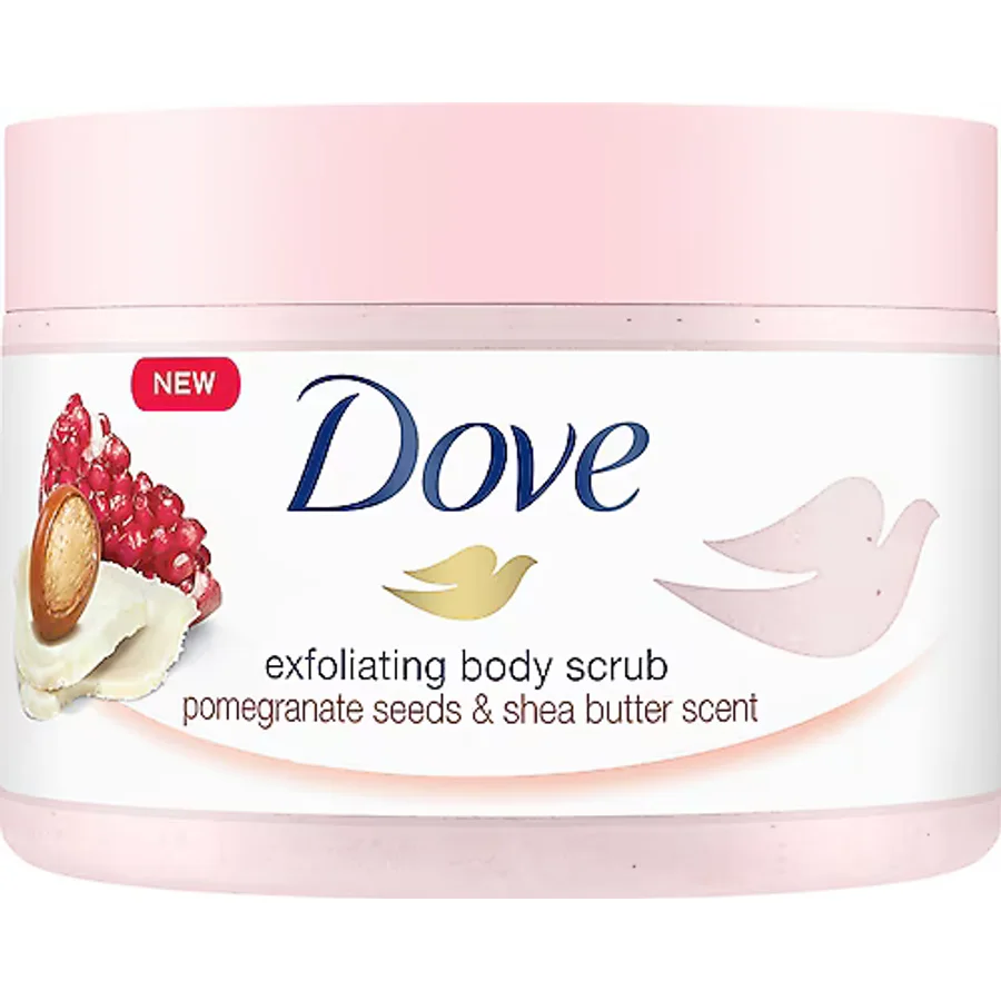 Dove Nar Çekirdeği ve Shea Yağı Vücut Peeling 225 ml