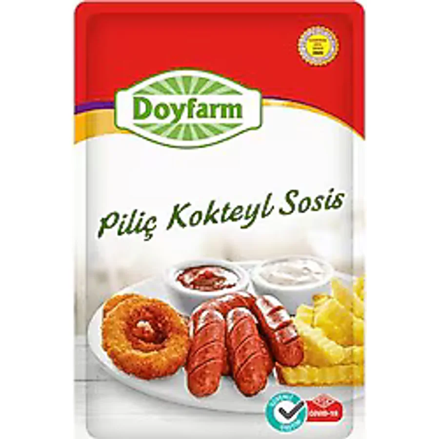 Doyfarm Piliç Kokteyl Sosis 500 gr