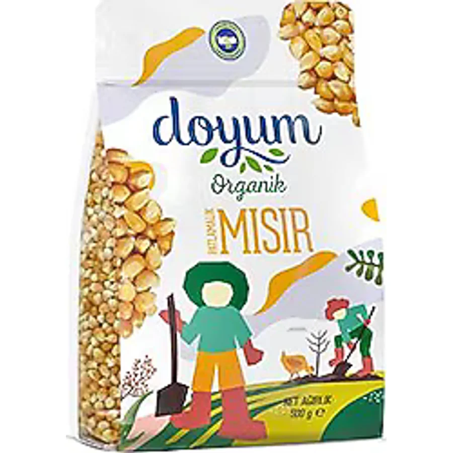Doyum Organik Patlamalık Mısır 500 gr
