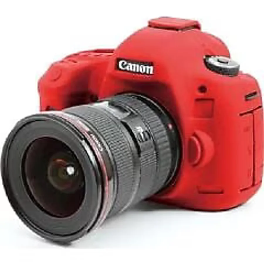 DP Canon 5D Mark III Silikon Kılıf (KIRMIZI)