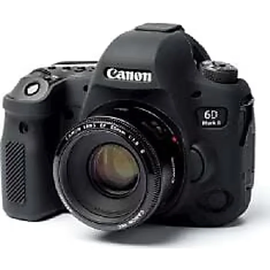DP CANON 6D MARK 2 SİLİKON KILIF (SİYAH)
