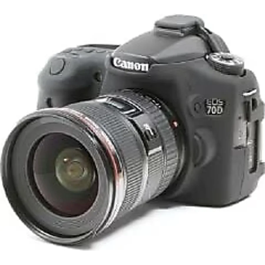 Dp Canon 70D Siyah Silikon Kılıf
