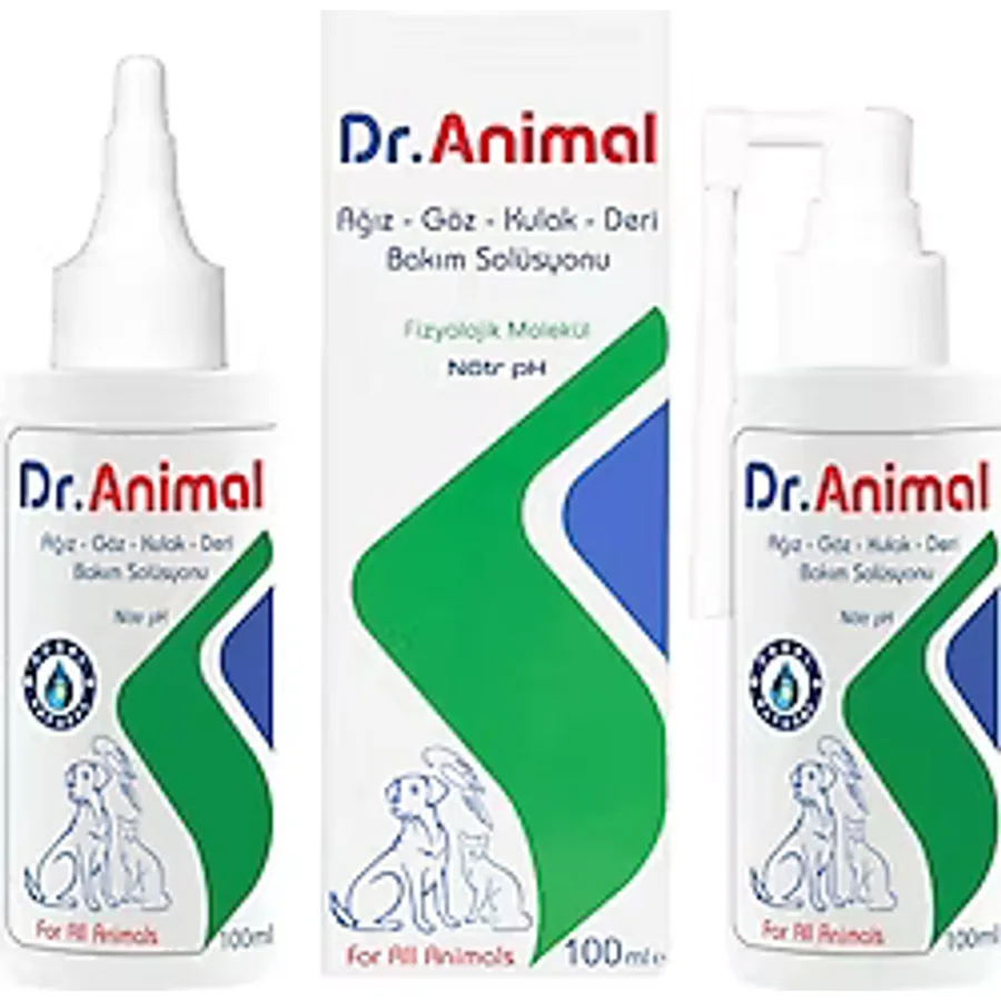 Dr. Animal Ağız Göz Kulak 100 ml Deri Bakım Solüsyonu
