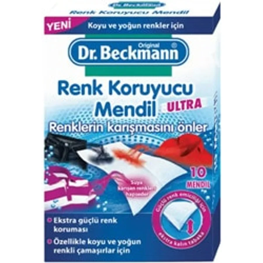 Dr. Beckmann 10'lu Aktif Beyazlatıcı Mendil