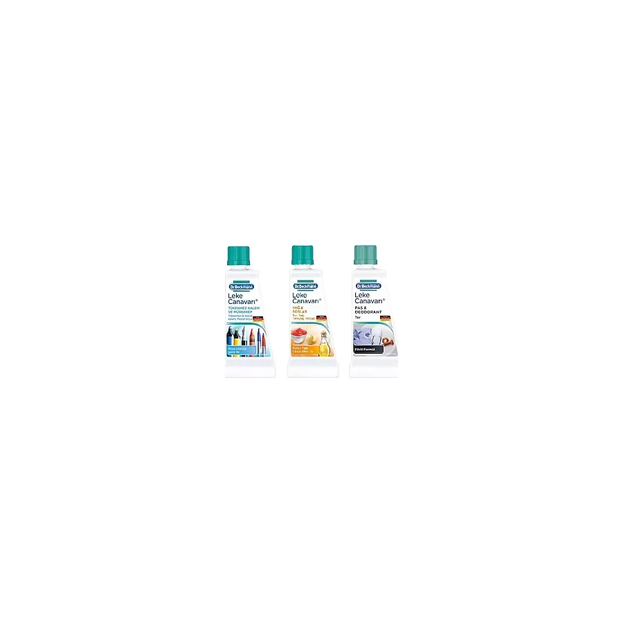 Dr Beckmann Leke Çıkarıcı 3'lü Set (Yağ ve Soslar -Tükenmez Kalem - Mürekkep - Pas - Deodorant ) - 250 ml