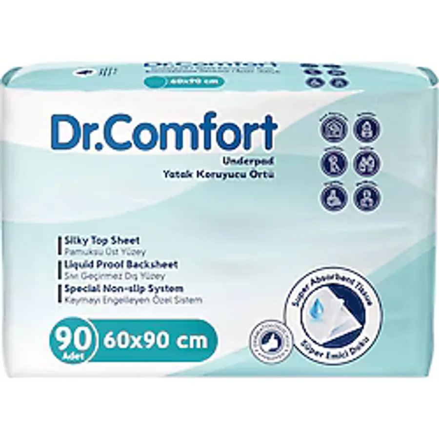Dr.Comfort 60x90 30'lu 3 Adet Yatak Koruyucu Örtü