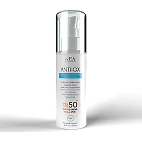 Dr. EA Laboratories Anti-ox Ton Eşitleyici Anti Aging Etkili 50 Spf Suya Dayanıklı Yüz Güneş Kremi