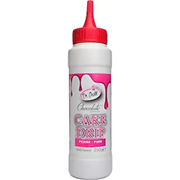 Dr. Gusto Pembe Cake Drip, 250 g, Pasta ve Kek Çikolata Kaplama Sosu EFE9745103