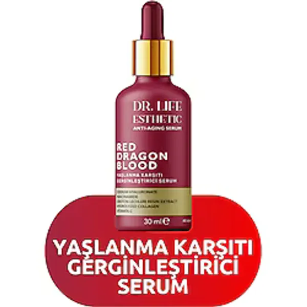 Dr. Life Esthetıc Red Dragon Blood Yaşlanma Karşıtı Gerginleştirici Serum Anti-Aging Serum 30 ml