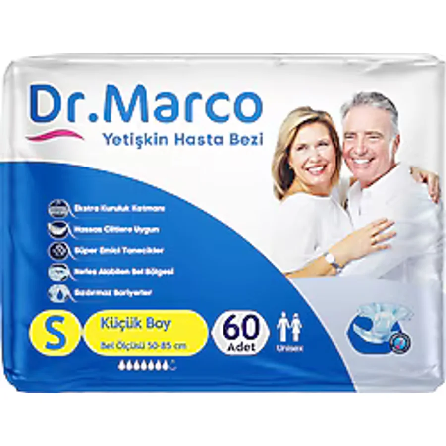 Dr. Marco Belbantlı Küçük Boy S 30'lu 2 Adet Hasta Bezi