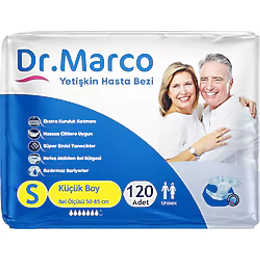 Dr. Marco Belbantlı Küçük Boy S 30'lu 4 Adet Hasta Bezi