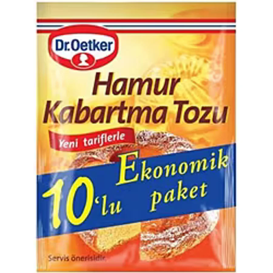 Dr. Oetker 10'lu Hamur Kabartma Tozu