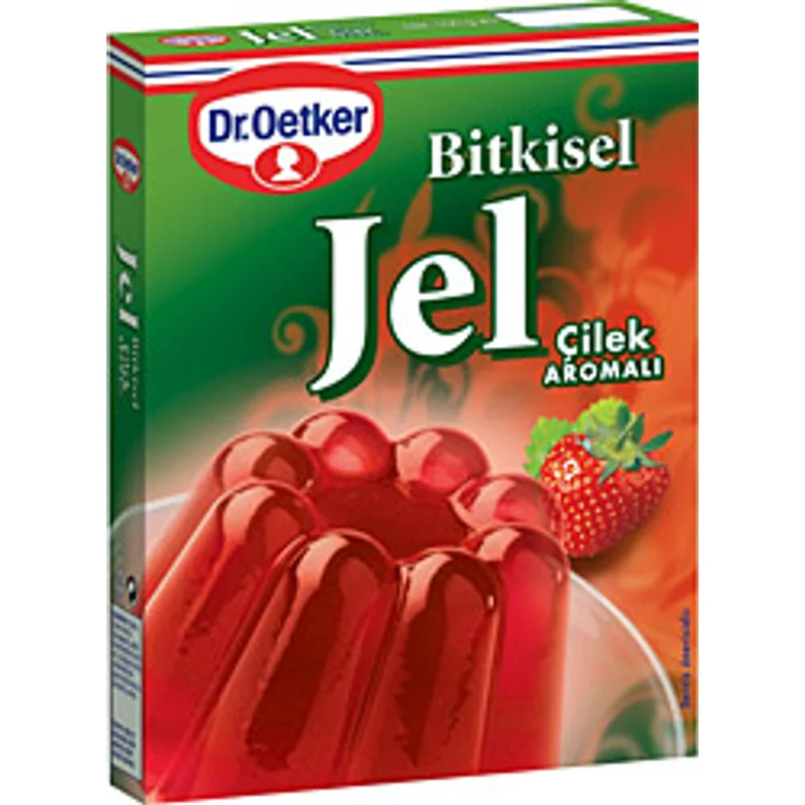 Dr. Oetker 100 gr Çilek Aromalı Bitkisel Jel
