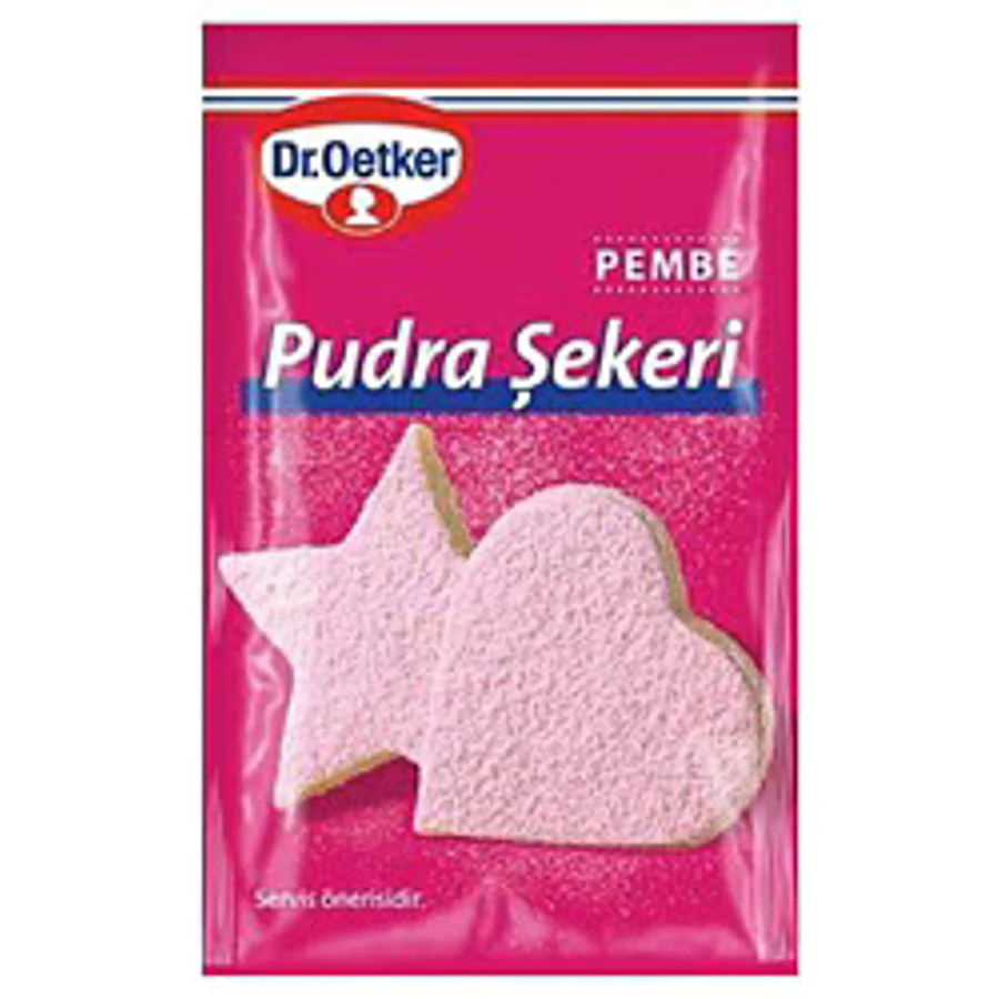 Dr. Oetker 15 gr Pembe Pudra Şekeri