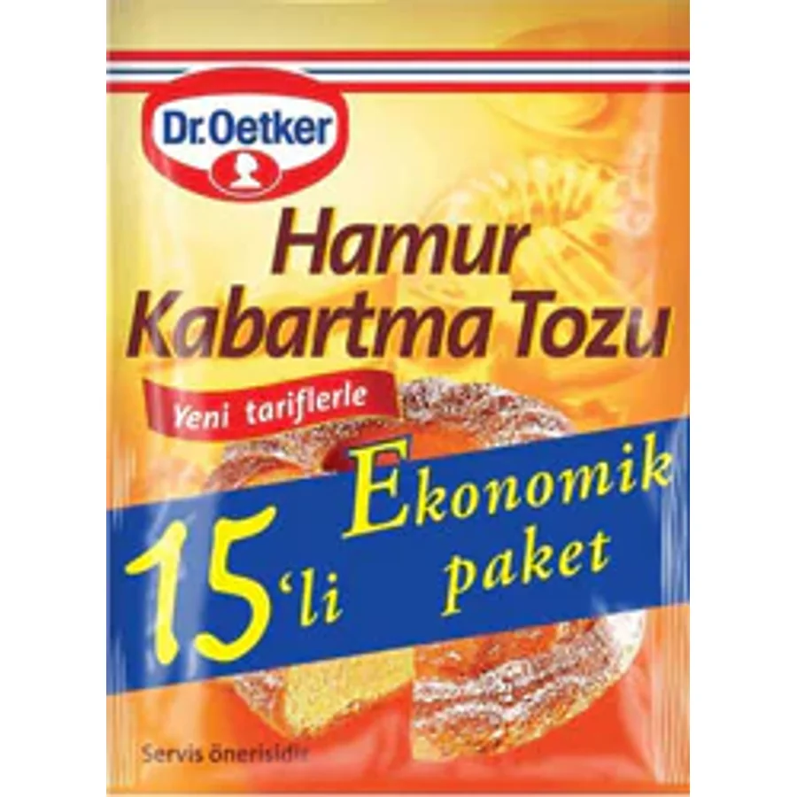 Dr. Oetker 15'li Hamur Kabartma Tozu