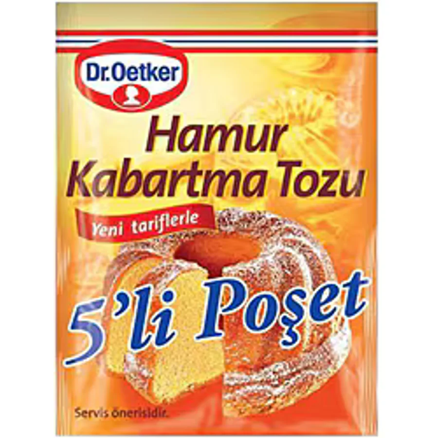 Dr. Oetker 5'li Hamur Kabartma Tozu