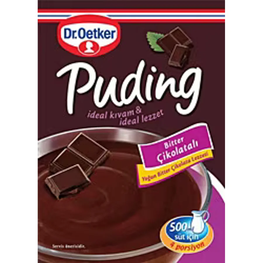 Dr. Oetker Bitter Çikolatalı Puding 111 gr