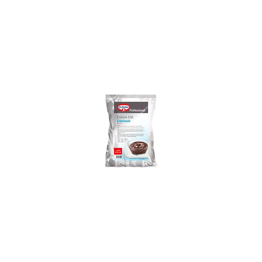 Dr. Oetker Çikolatalı 1 kg Creme Ole Toz Tatlı