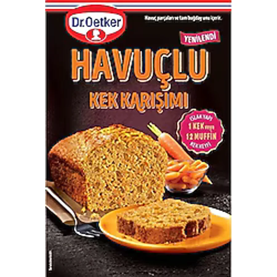 Dr. Oetker Havuçlu Kek Karışımı 496 gr