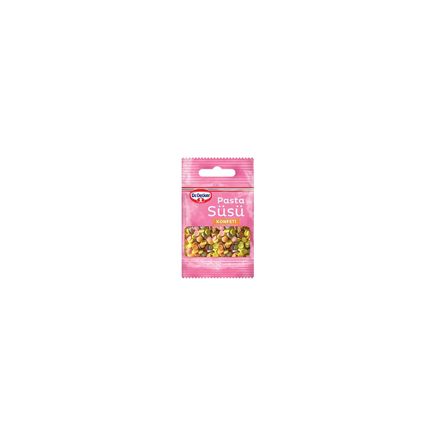 Dr. Oetker Konfeti 10 gr Pasta Süsü