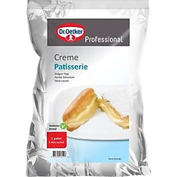 Dr. Oetker Krem Patıserı 1 Kg - Pratik Tatlı Ve Pasta Süsleme Kreması - 2 Adet