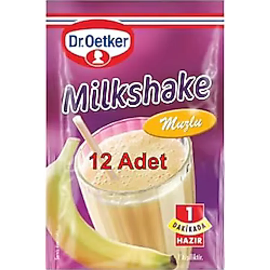 Dr. Oetker Milkshake Muzlu 12'li