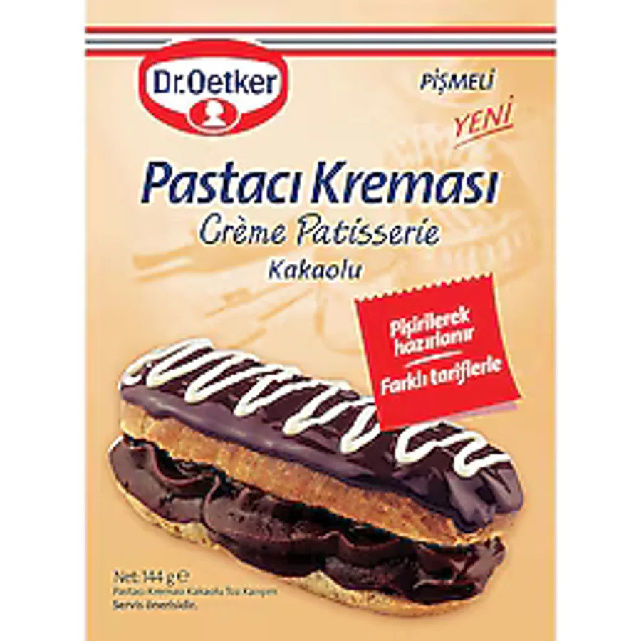 Dr. Oetker Pişmeli Kakaolu Pastacı Kreması 144 gr