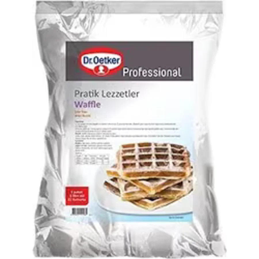 Dr. Oetker Profesyonel 3 kg Waffle Karışımı