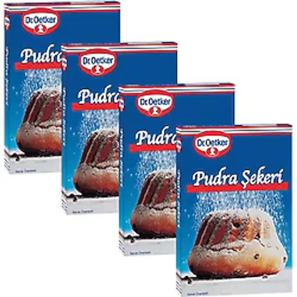 Dr. Oetker Pudra Şekeri 250 Gr X 4 Adet