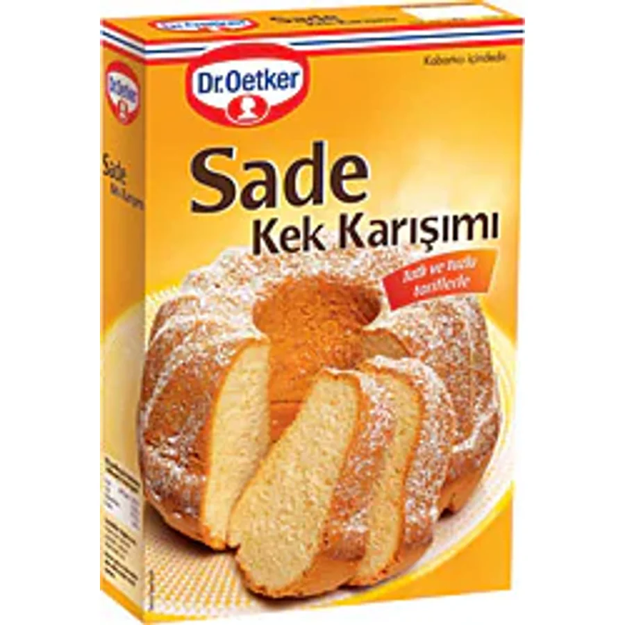 Dr. Oetker Sade Kek Karışımı 450 gr Hazır Tatlı