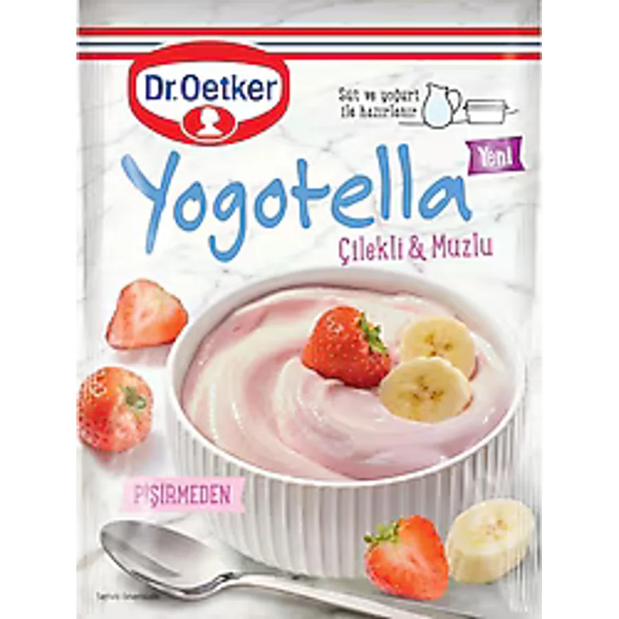 Dr. Oetker Yogotella Çilekli & Muzlu 68 gr