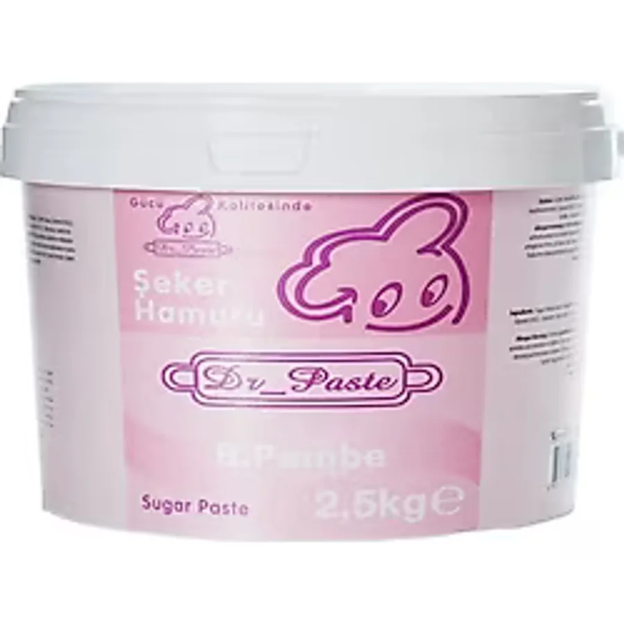 Dr Paste Şeker Hamuru 2,5 Kg - Bebek Pembe