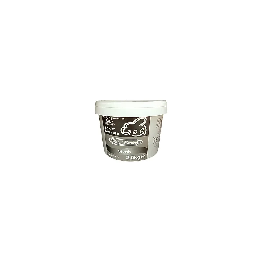 Dr. Paste Siyah 2.5 kg Şeker Hamuru