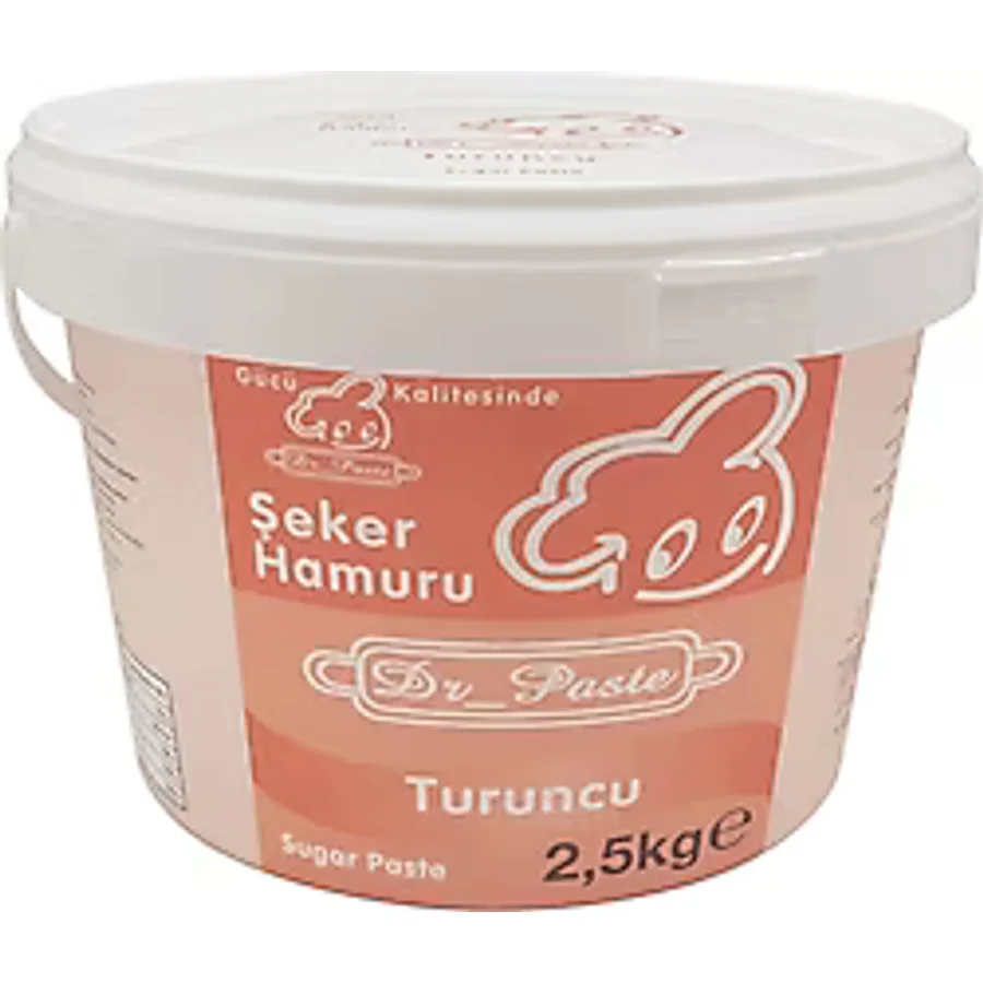 Dr. Paste Turuncu 2.5 kg Şeker Hamuru