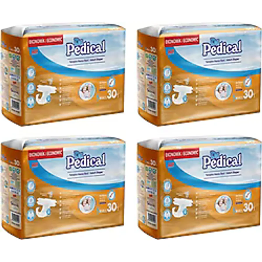Dr. Pedical Belbantlı Küçük Boy S 30'lu 4 Adet Hasta Bezi