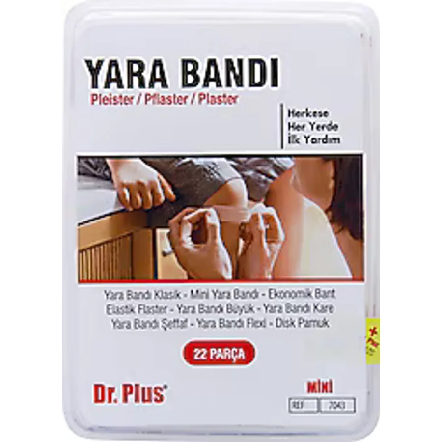 Dr. Plus 22 Parça Karışık Yara Bandı
