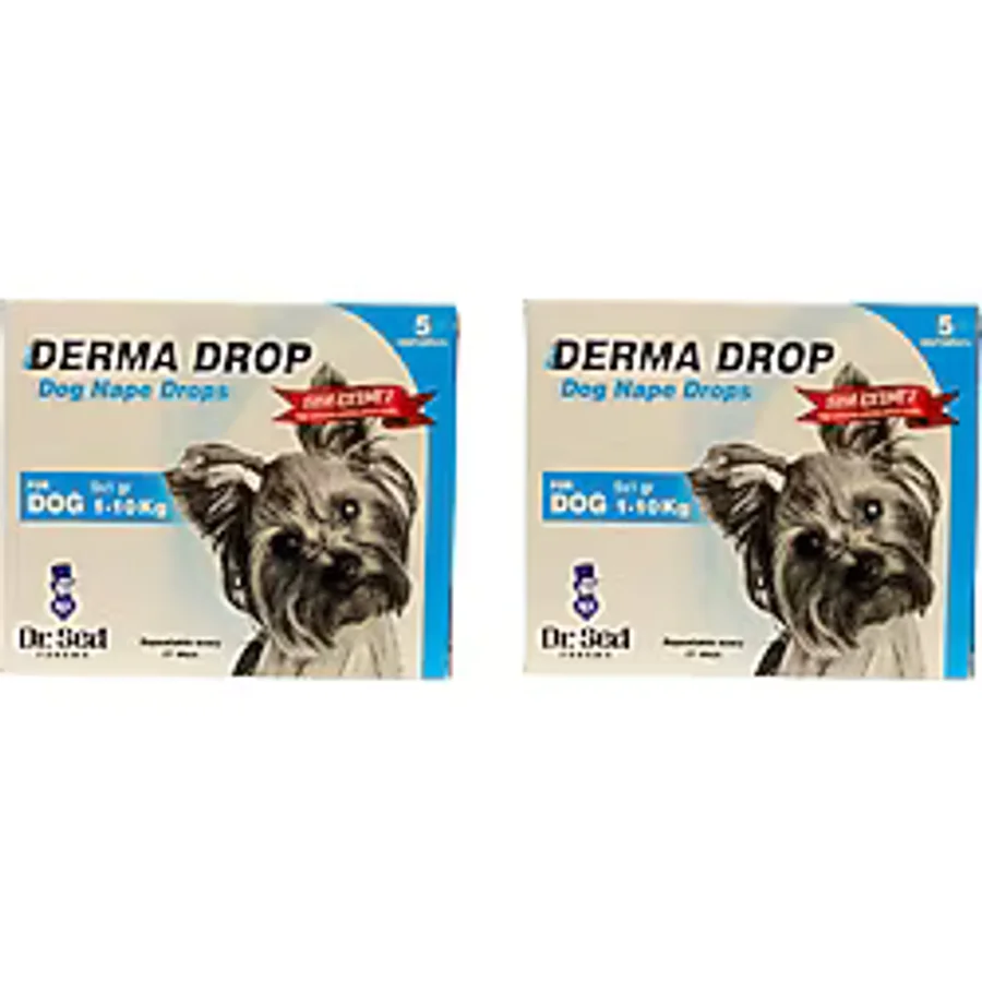Dr Sed Pharma Derma 1-10 kg Köpek Dış Parazit Damla 2 Kutu