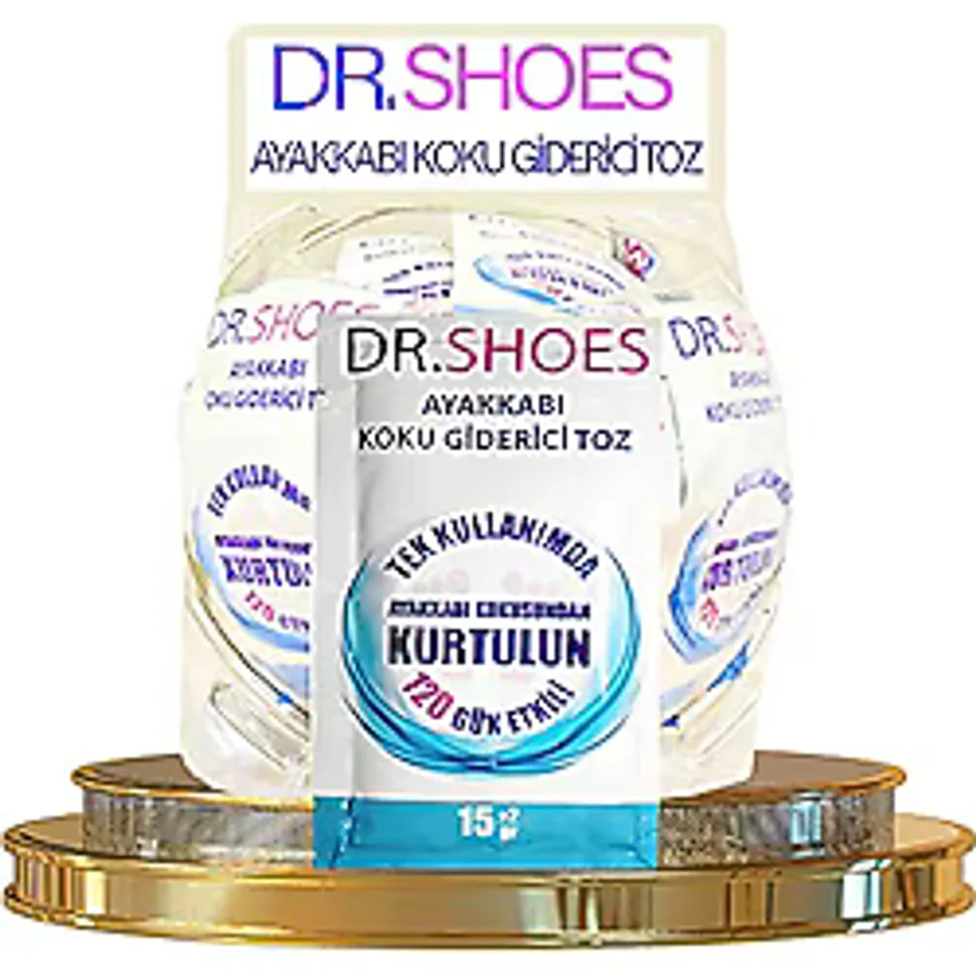 DR.SHOES 10 Adet Ayak Koku Giderici - Ayakkabı Koku Giderici Toz 120 Gün Etkili - DR.SHOES ile Ayak Kokusuna Elveda Deyin