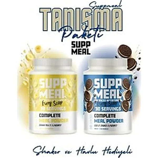 Dr. Supplement Suppmeal Öğün Tozu Tanışma Paketi - 2 Lİ PAKET