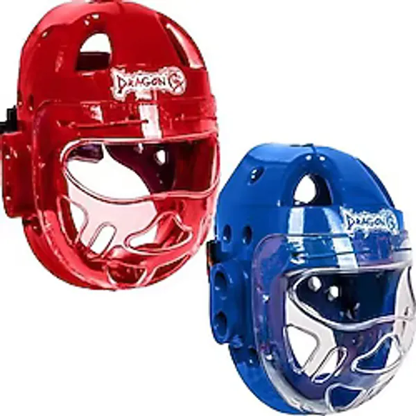 Dragondo 11888 Maskeli Taekwondo Kaskı Kapalı Kask
