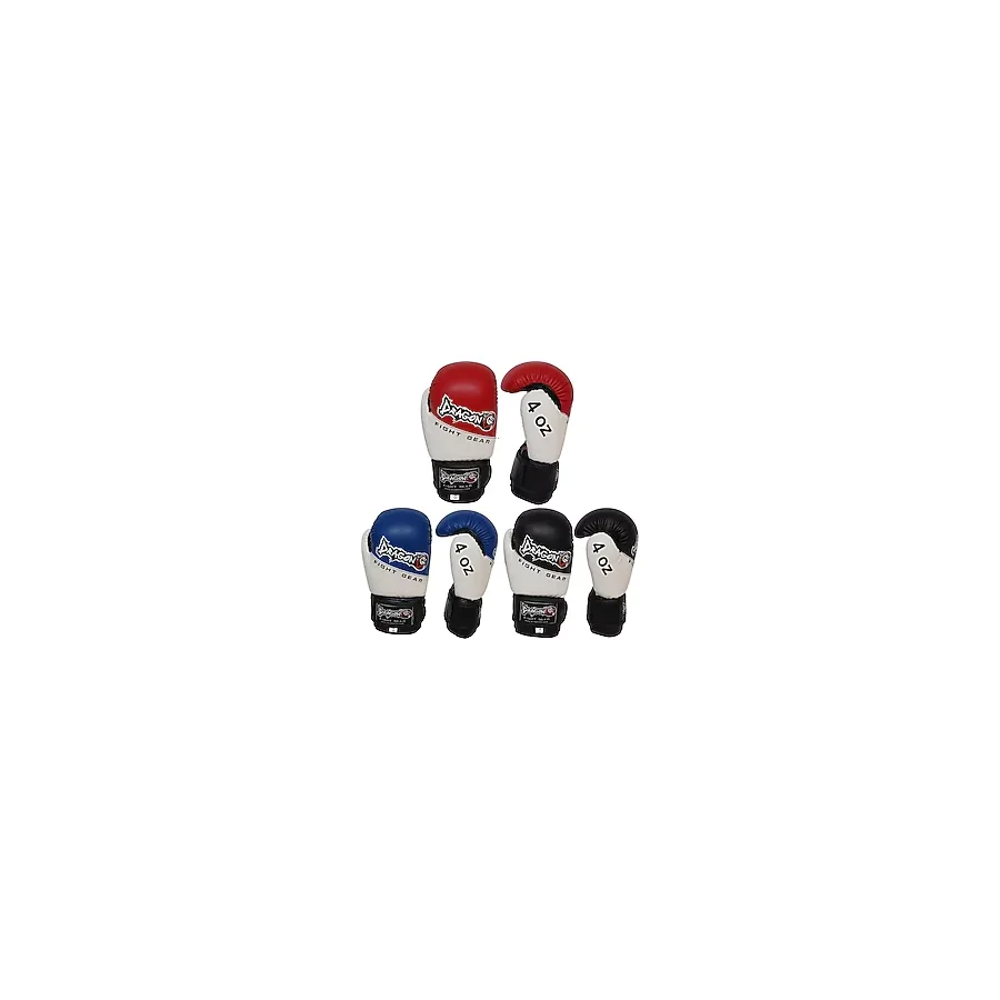 Dragondo 33044-p Jr Çocuk Boks Eldiveni , Çocuk Kick Boks Eldiveni 001 kırmızı