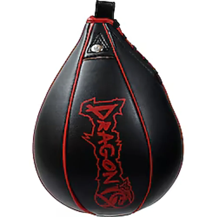 Dragondo 45015 Punching Ball Mexican Style - Medium Speed Ball Hız Refleks Topu Siyah - Kırmızı