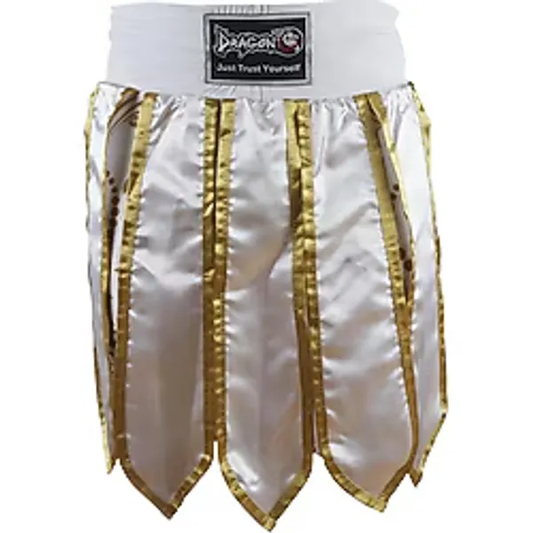DragonDo MT3031 Muay Thai Kick Boks Şortu Taytlı Püsküllü Şort