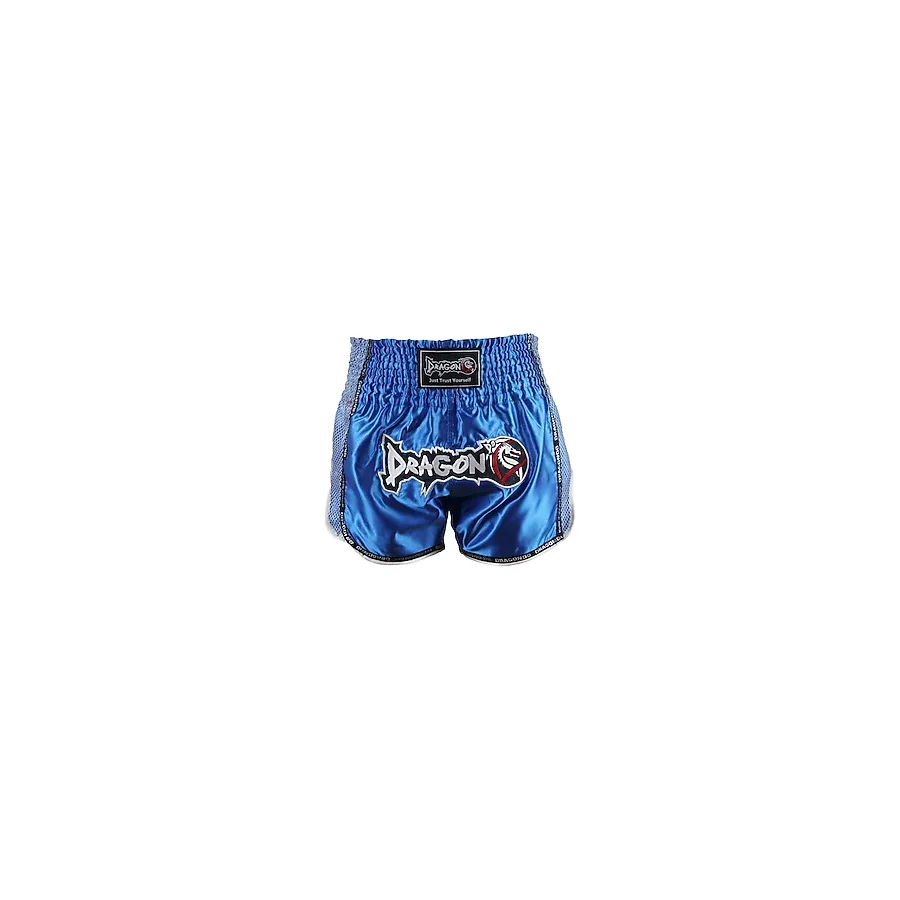Dragondo Mt3076 Shiny Muay Thai Mavi Kick Boks Şortu
