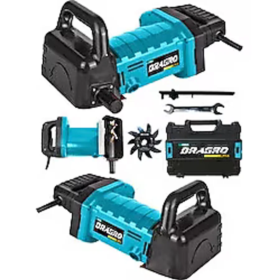 Dragro Alman Pro GT4200 Kanal Açma Makinası Turbo Motor Ağır Hizmet Kullanımına Uygun