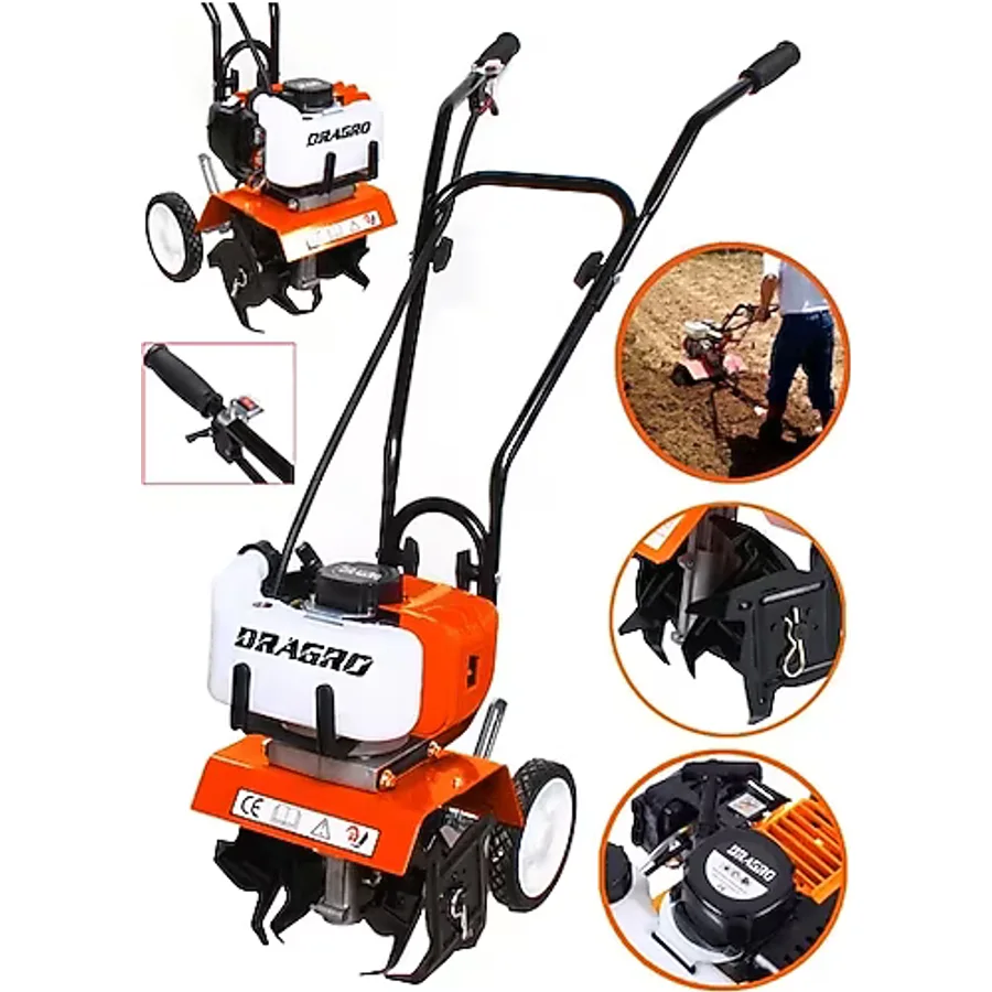 Dragro DRG-CP9HP 9.9 Hp Benzinli Çapa Makinesi