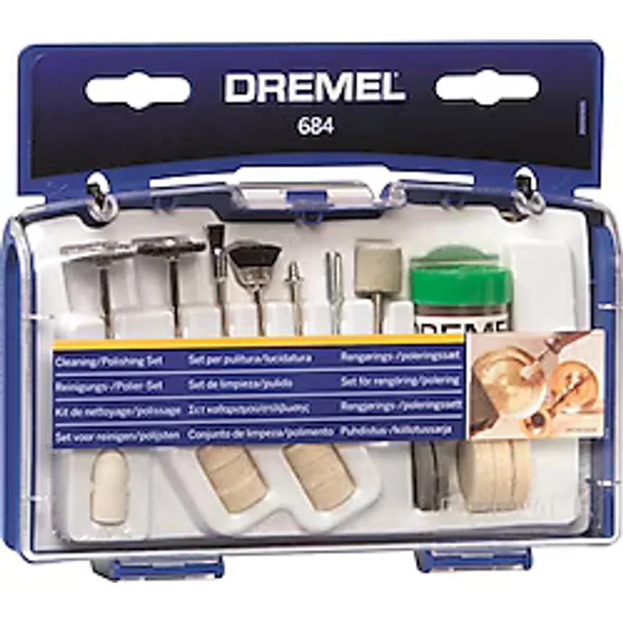Dremel 684 Temizleme ve Parlatma Aksesuar Seti