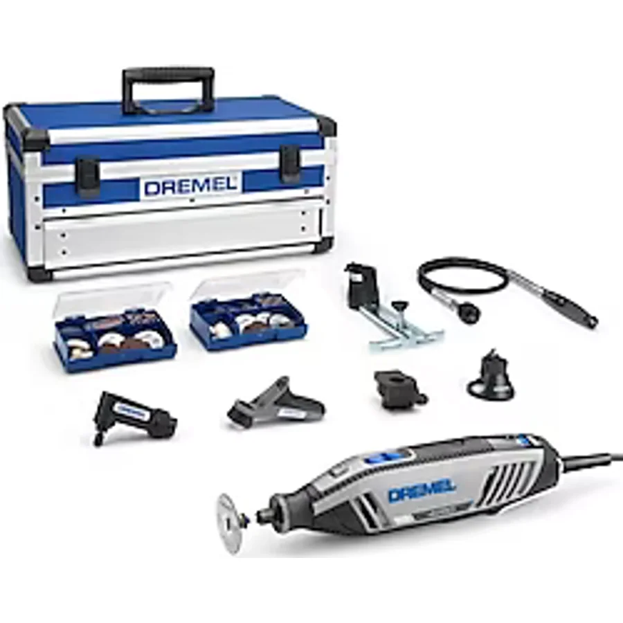 Dremel F0134250JK 4250-6 128 Aksesuarlı 175 W Gravür Taşlama El Motoru