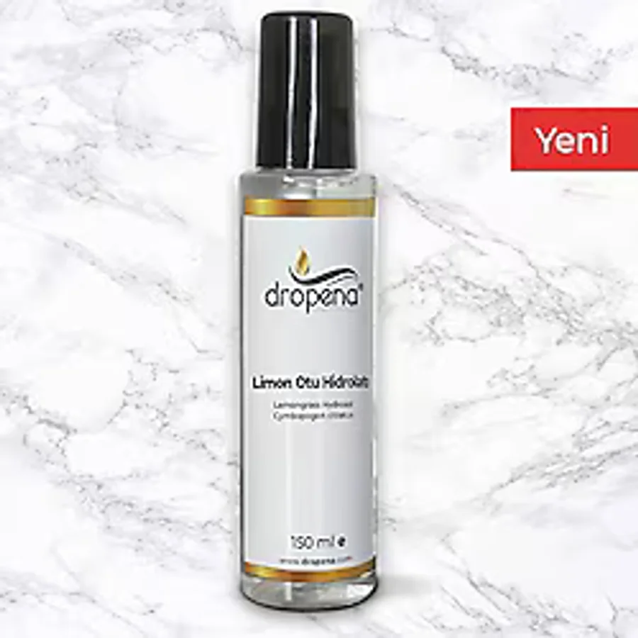 Dropena Aromaterapi Limon Otu Suyu , 150 ml , Sprey Şişe